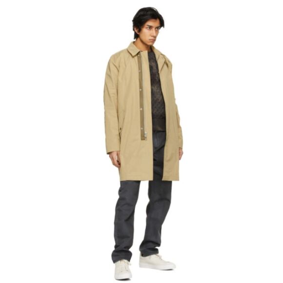 Rag & Bone Khaki Harrier Trench Coat Large - Picture 11 of 12